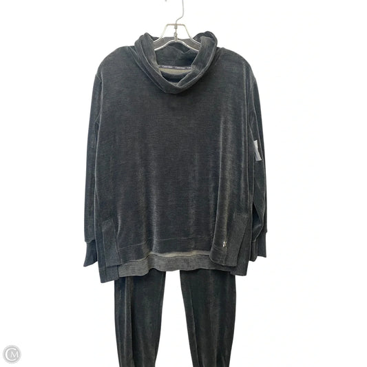 Pants Set 2pc By Calvin Klein In Grey, Size: S