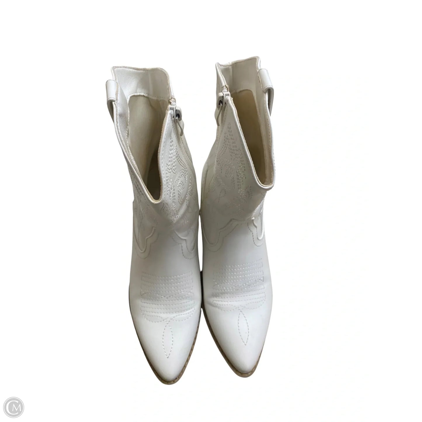Boots Western By Dream Pairs In White, Size: 7.5