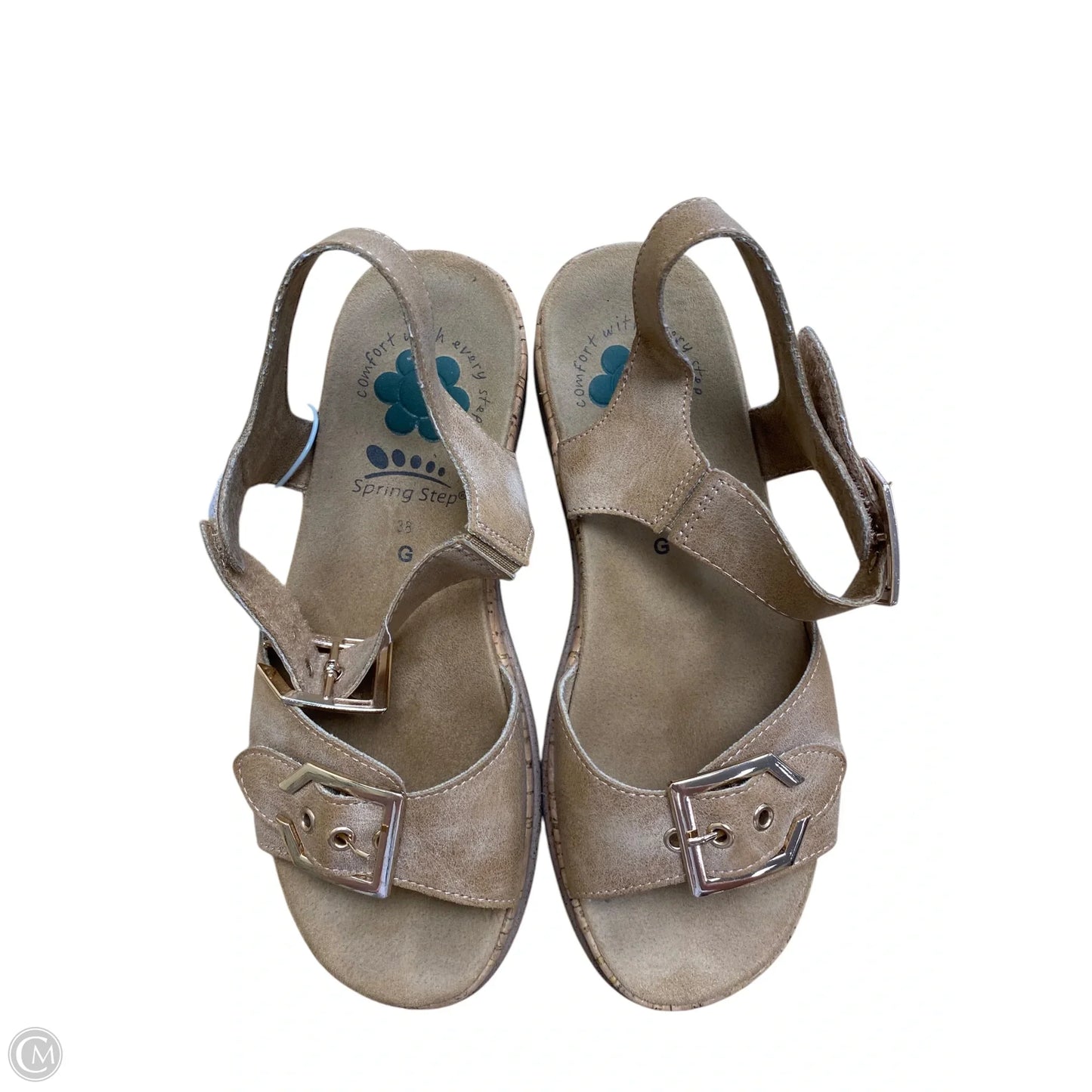 Shoes Flats By Spring Step In Beige, Size: 8