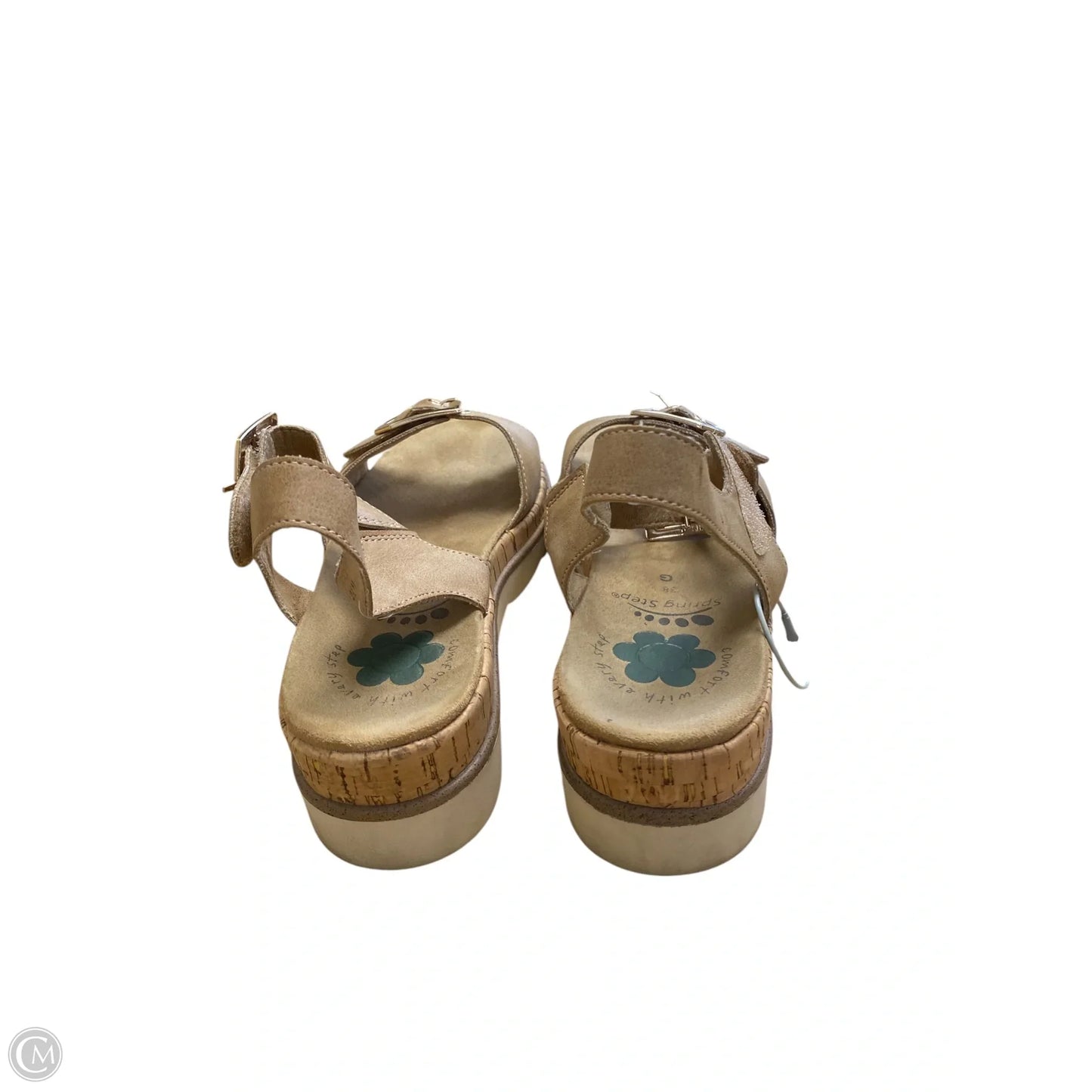 Shoes Flats By Spring Step In Beige, Size: 8