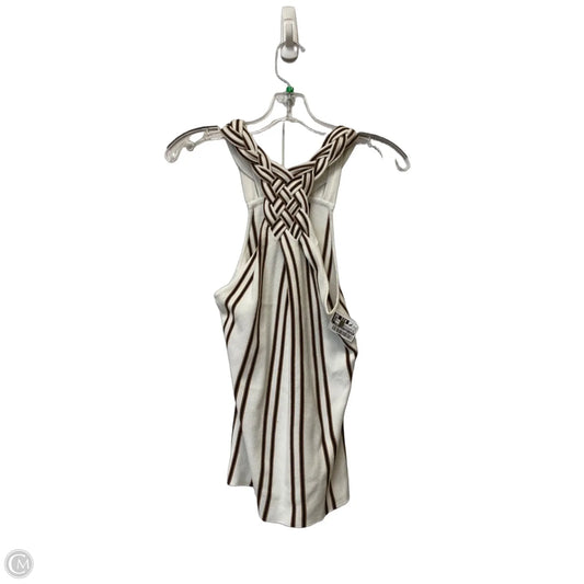 Top Sleeveless By White House Black Market In Striped Pattern, Size: S