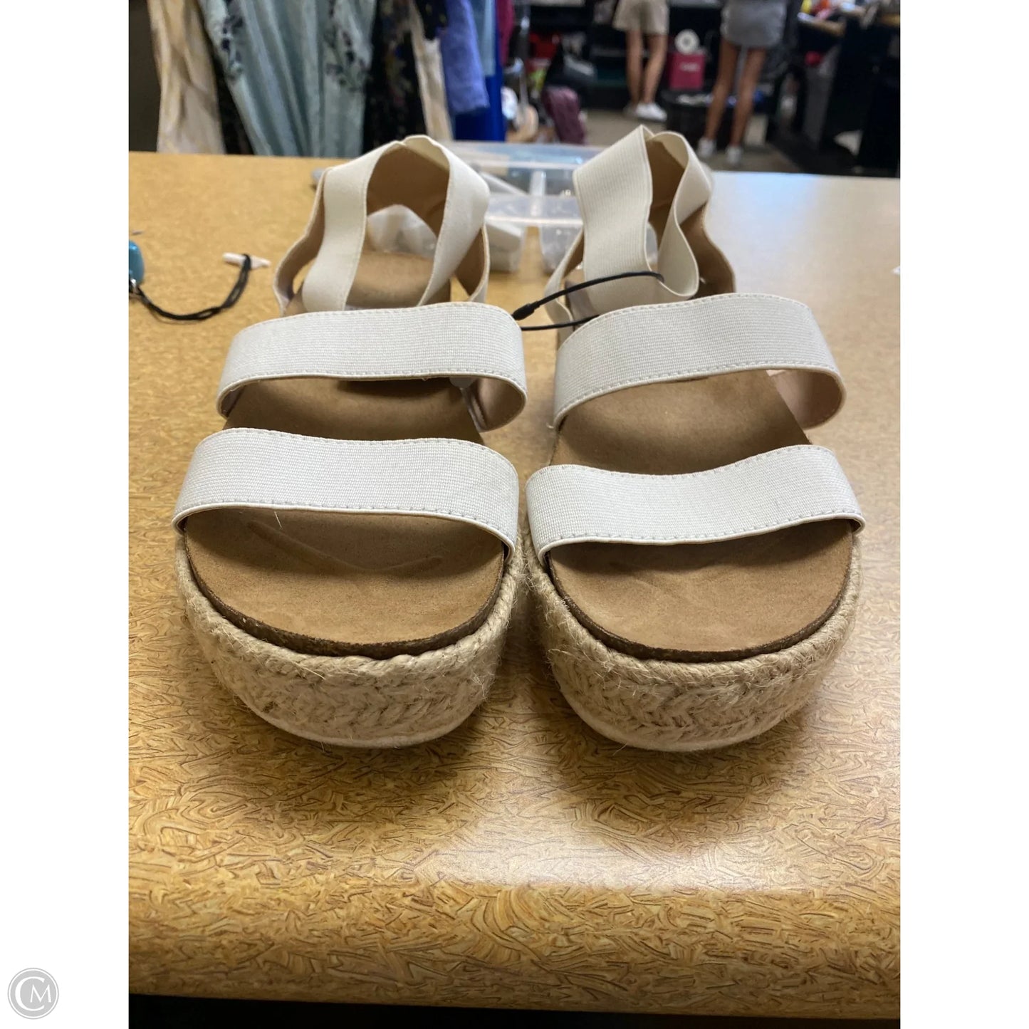 Shoes Flats By Time And Tru In White, Size: 7