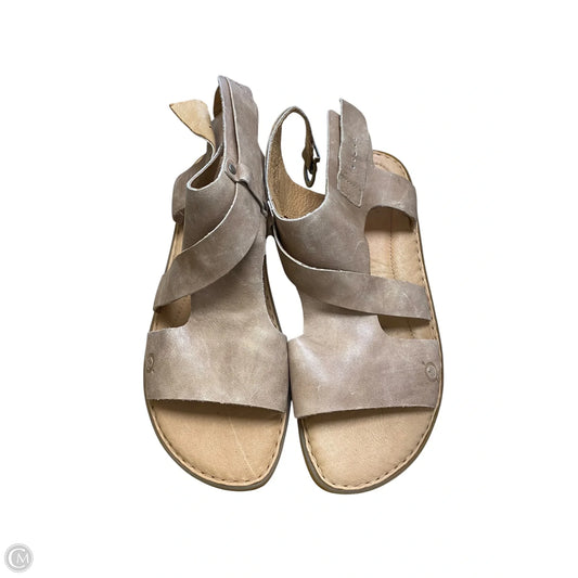 Shoes Flats By Born In Tan, Size: 9