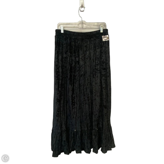 Skirt Maxi By Cme In Black, Size: L