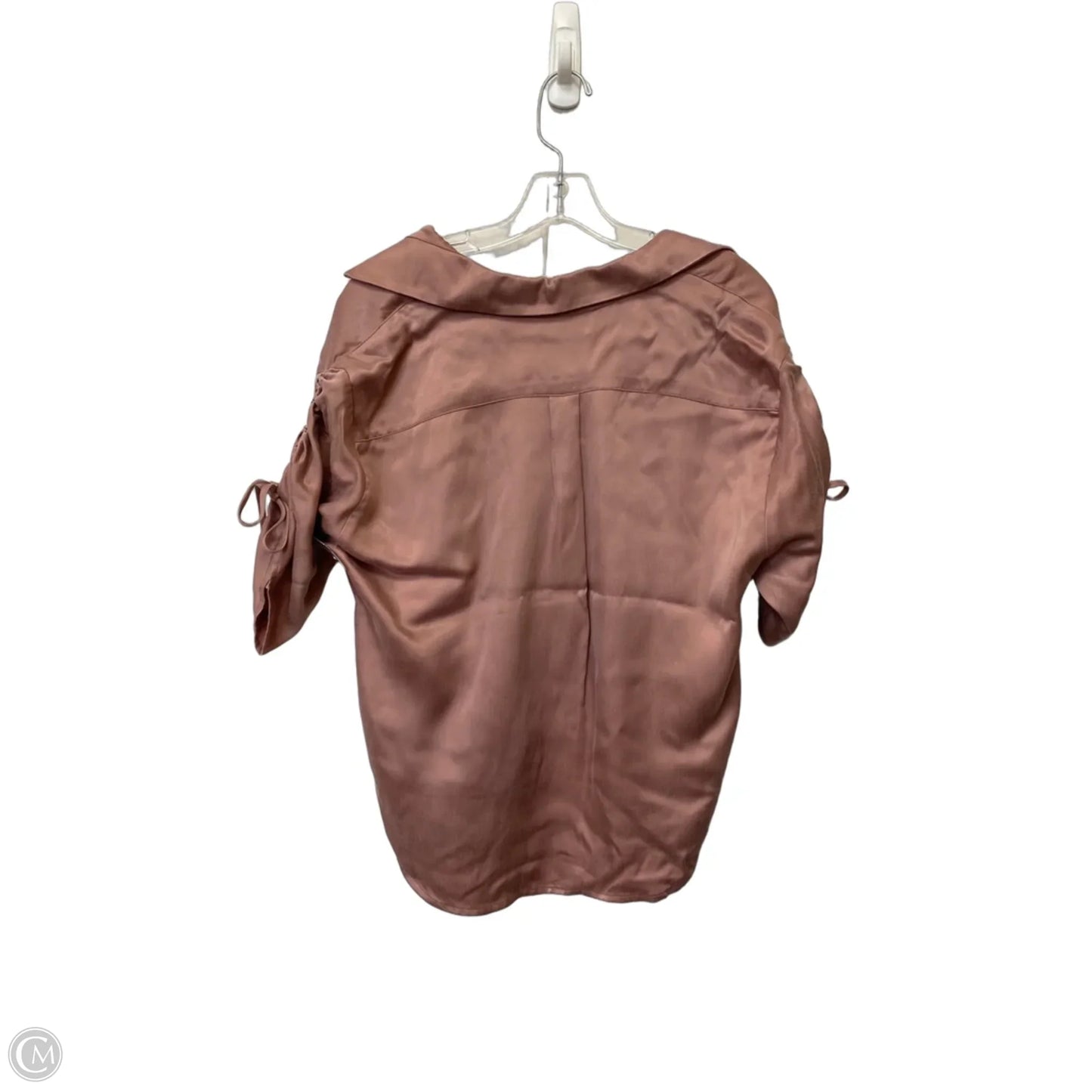 Top Long Sleeve By Fifteen Twenty In Pink, Size: S