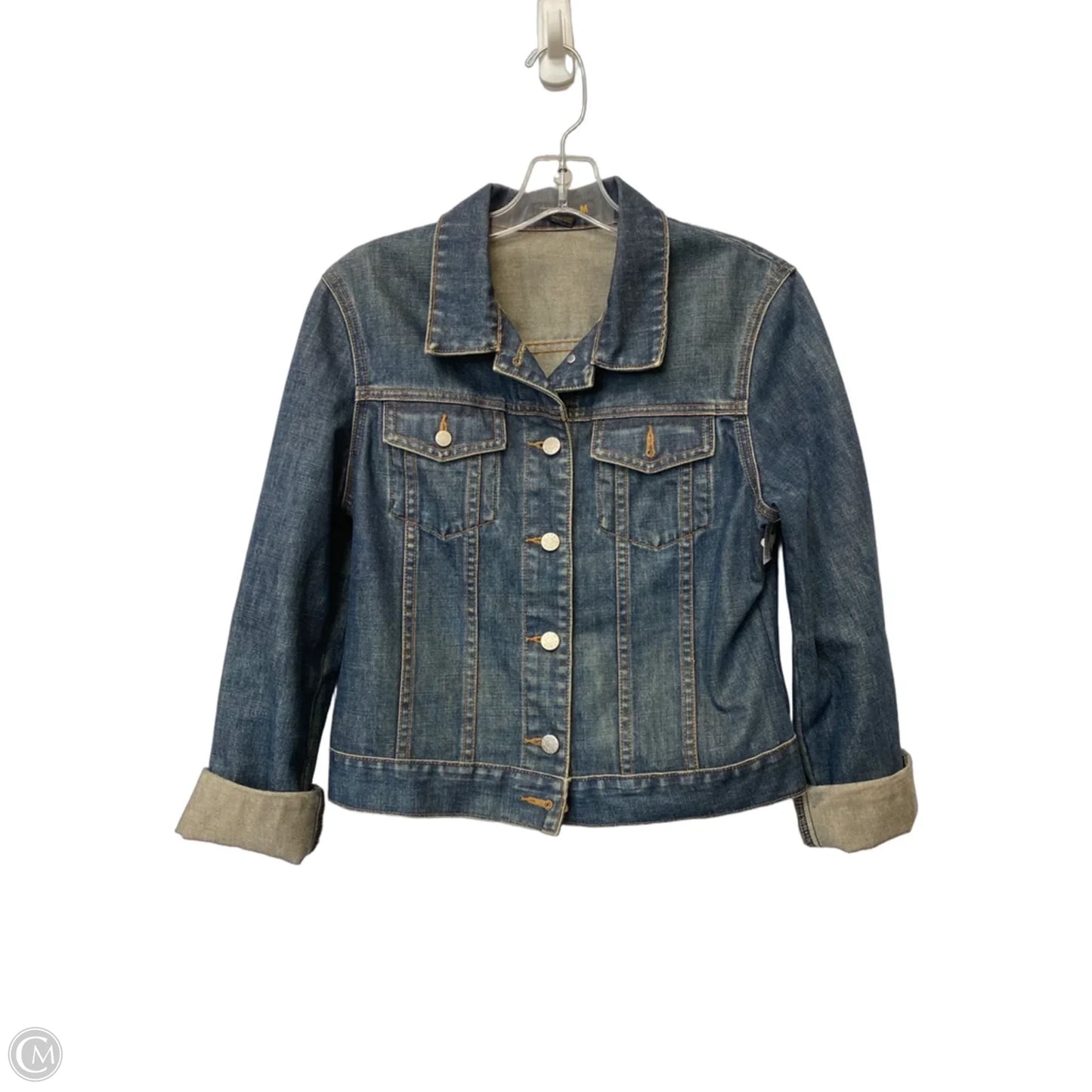 Jacket Denim By J. Crew In Blue, Size: M