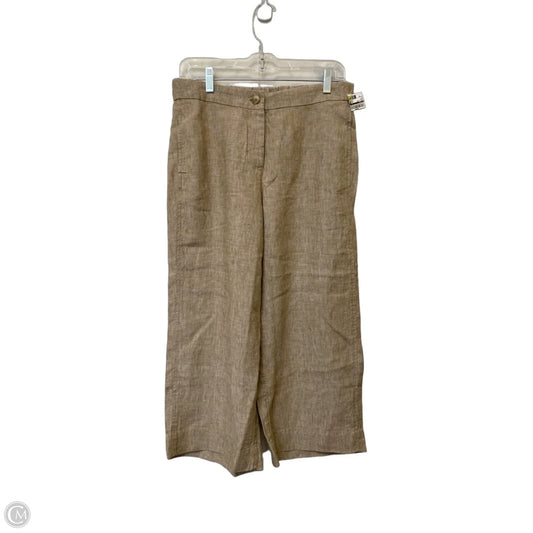 Pants Linen By J. Jill In Brown, Size: Sp