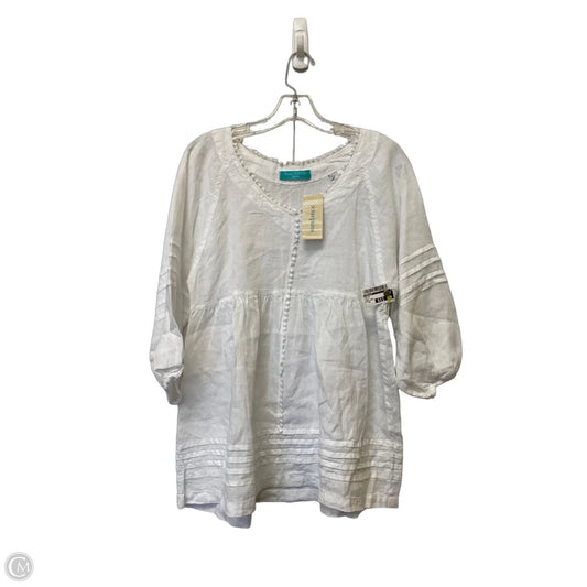 Top Short Sleeve By Sundance In White, Size: Xs