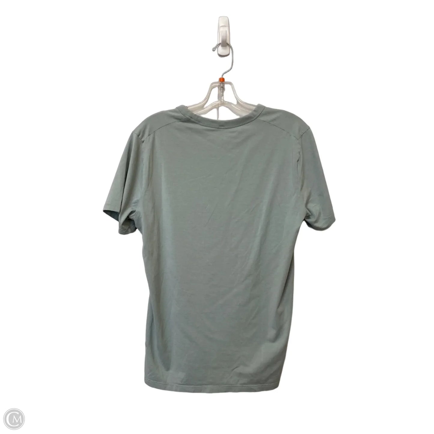 Top Short Sleeve By Lululemon In Blue, Size: M