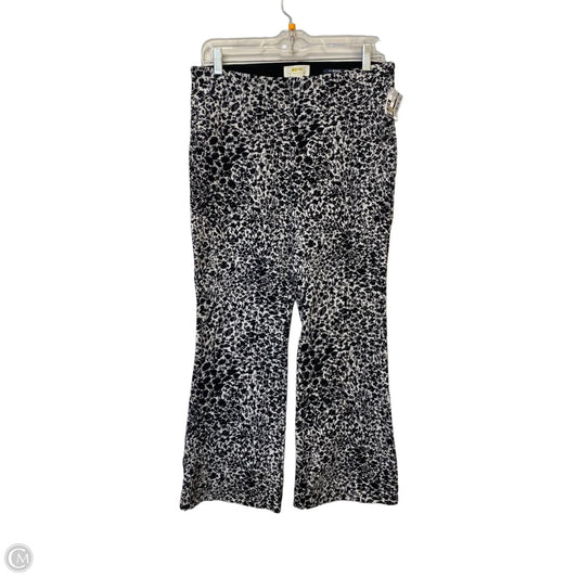 Pants Dress By Maeve In Black & White, Size: S