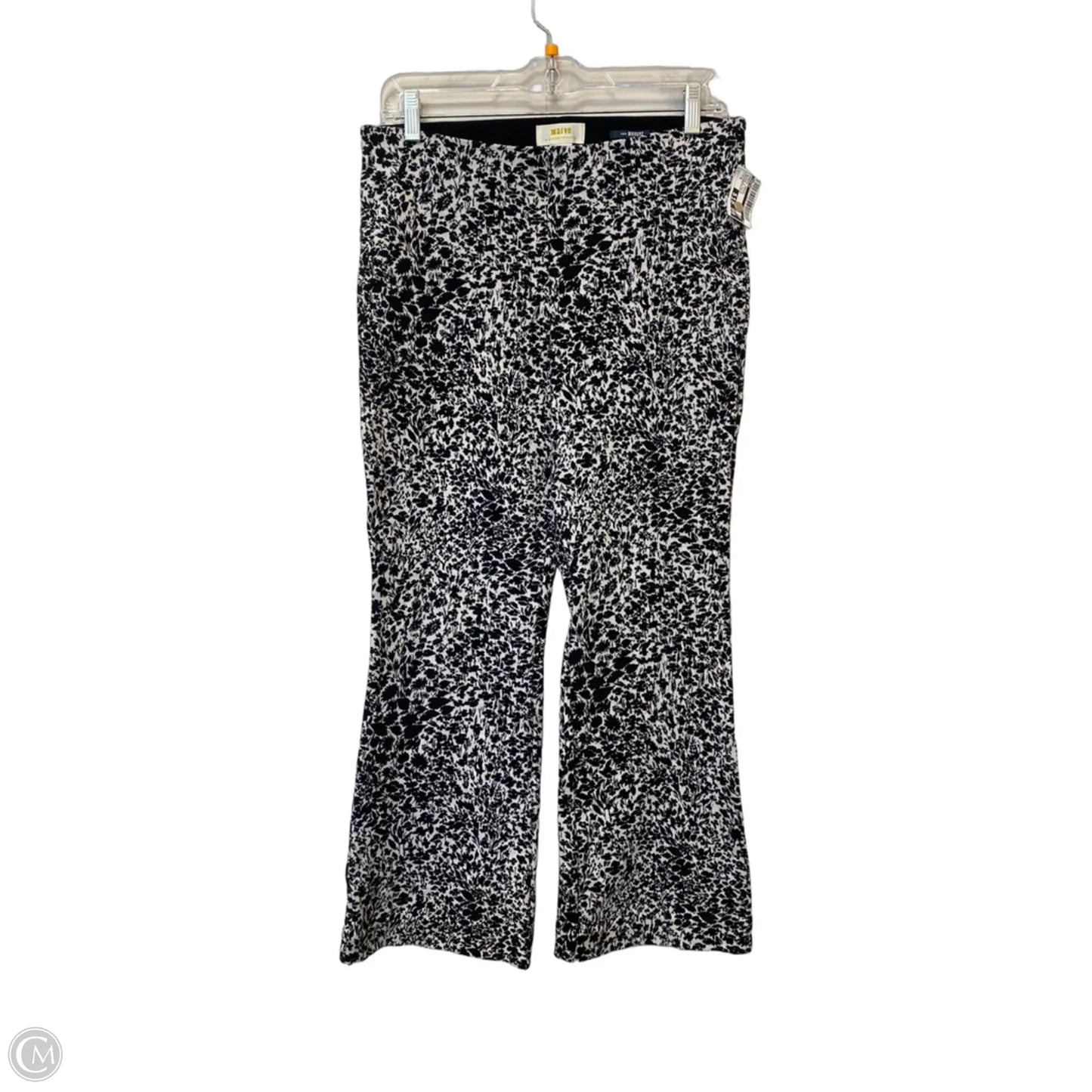 Pants Dress By Maeve In Black & White, Size: S