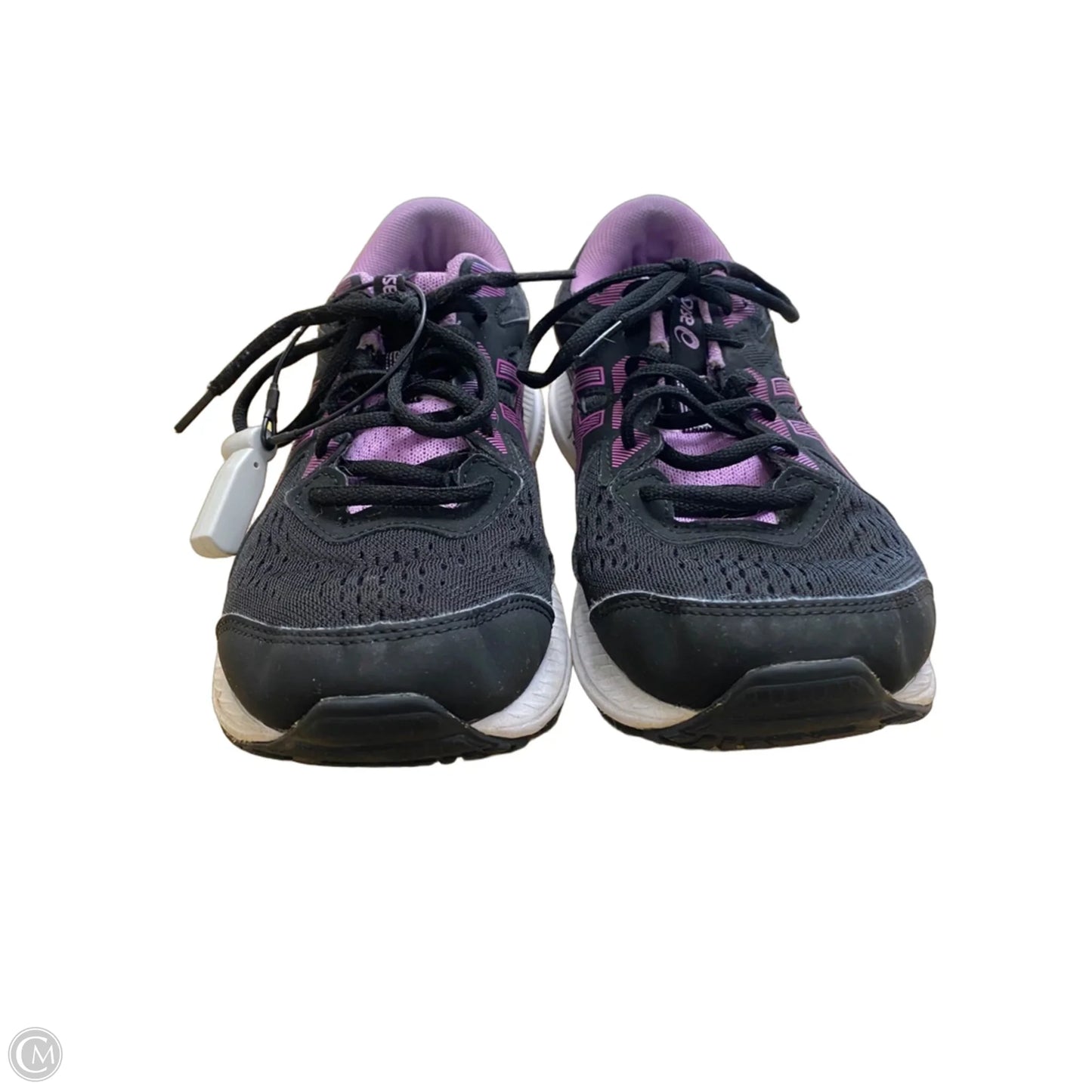 Shoes Athletic By Asics In Black & Purple, Size: 10