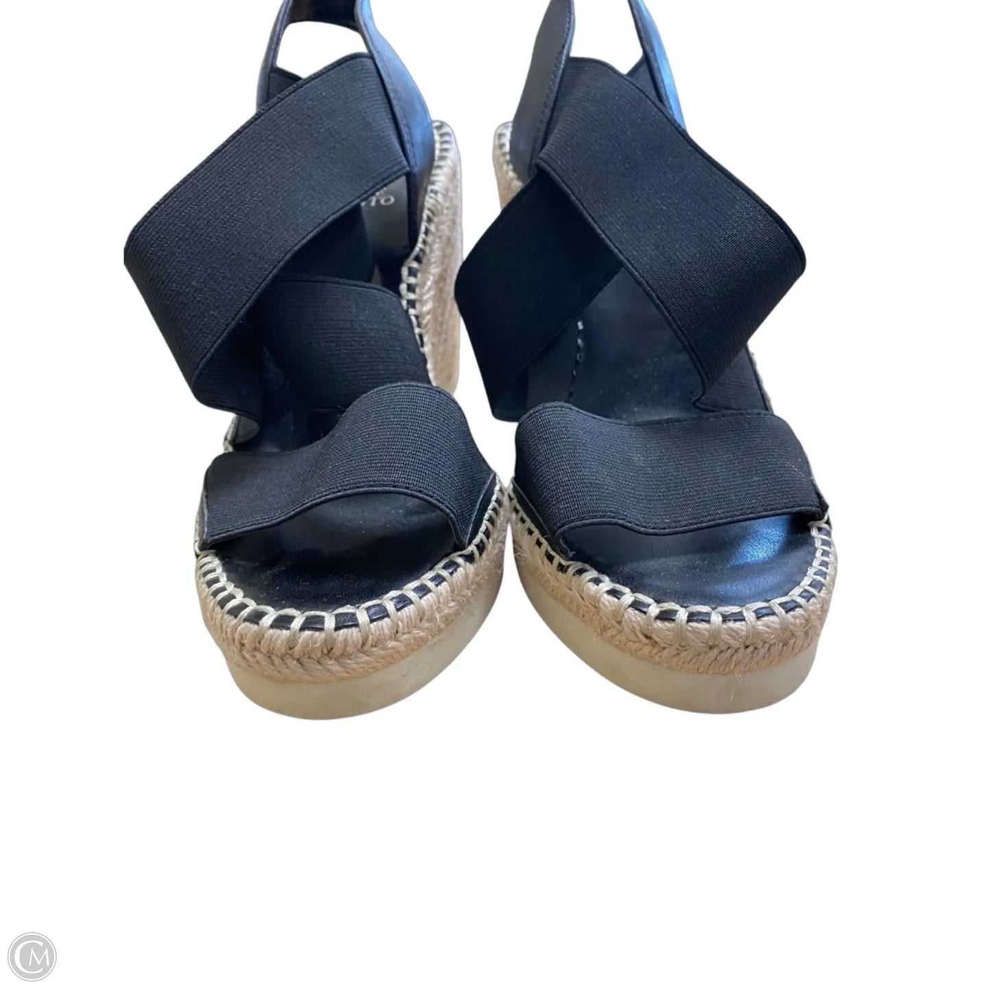 Shoes Heels Wedge By Vince Camuto In Black, Size: 9