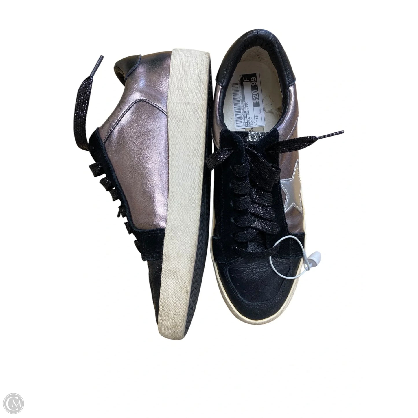 Shoes Sneakers By Vintage Havana In Black, Size: 10