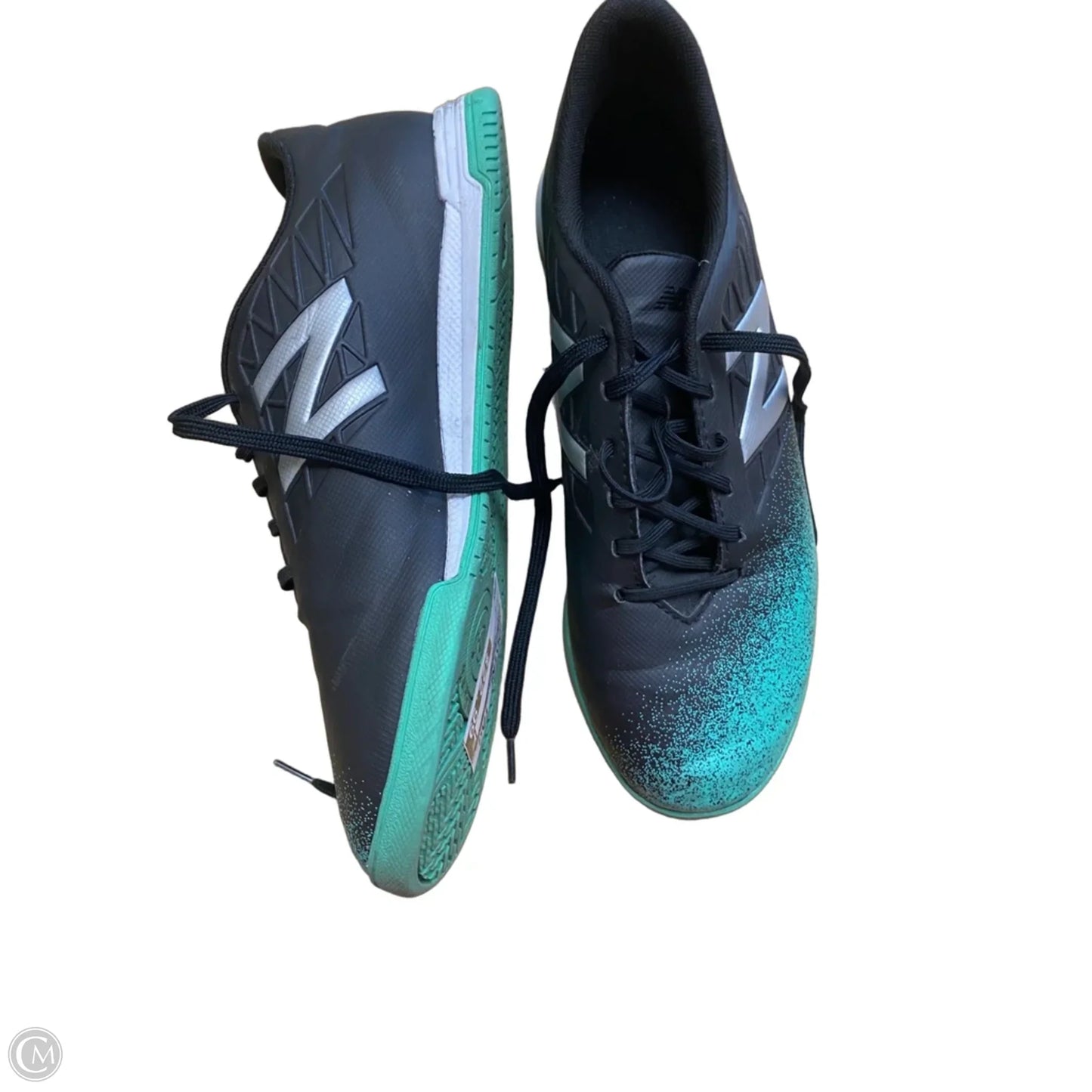 Shoes Sneakers By New Balance In Black & Green, Size: 6