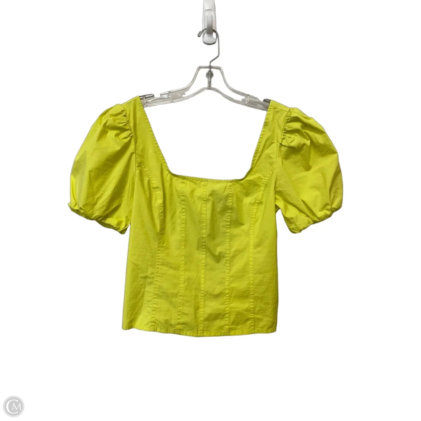 Top Short Sleeve By J. Crew In Green, Size: 10