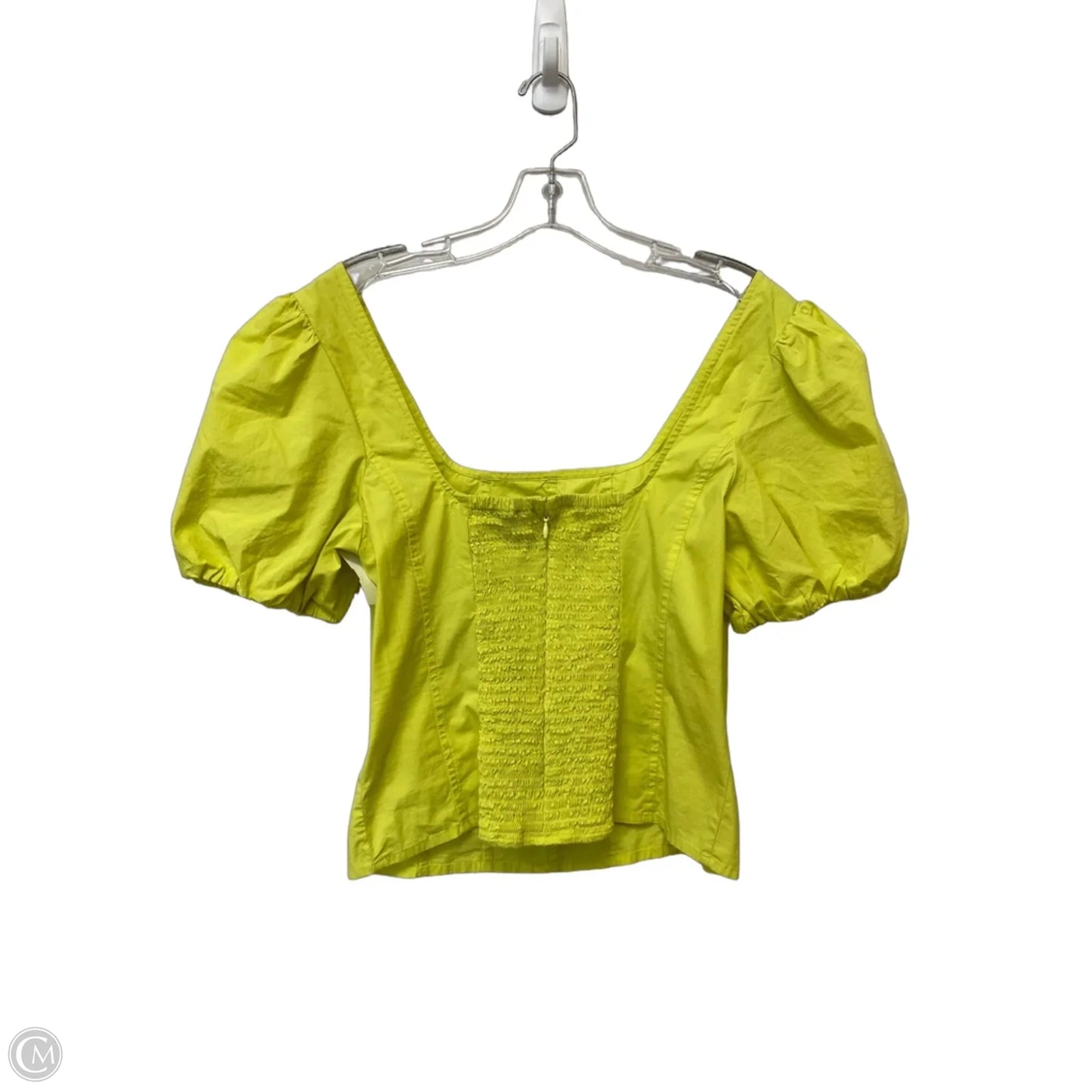 Top Short Sleeve By J. Crew In Green, Size: 10