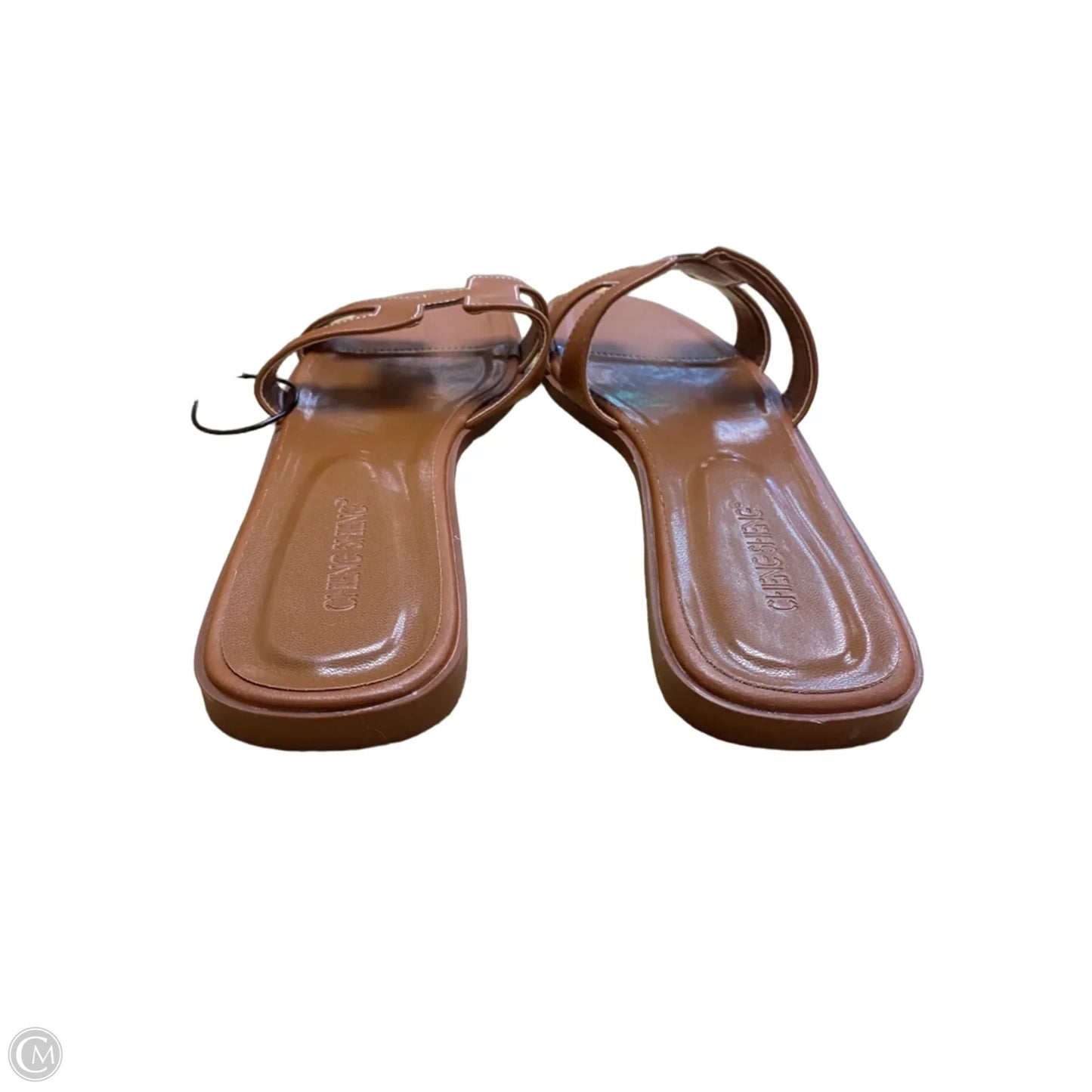 Shoes Flats By Clothes Mentor In Brown, Size: 12