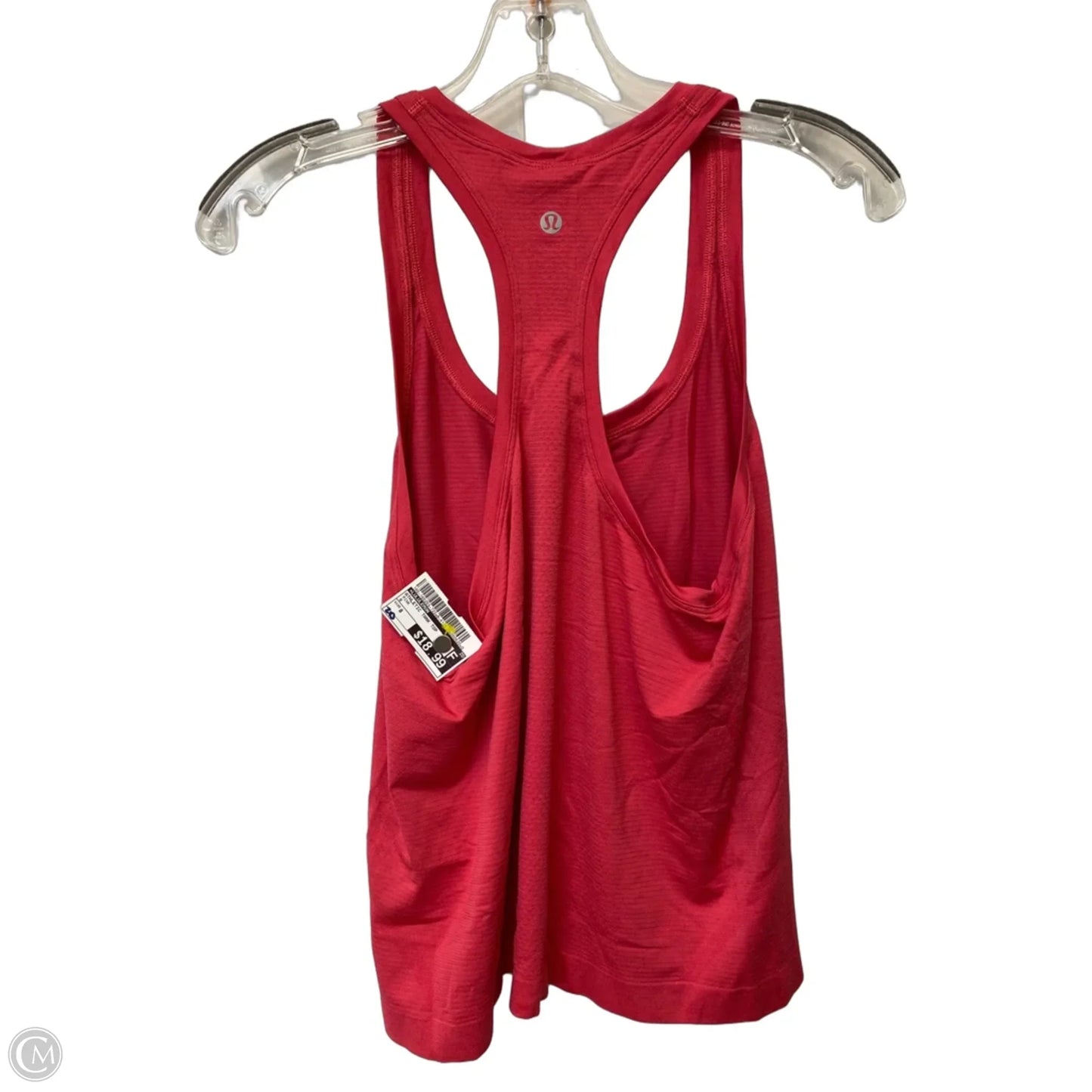 Athletic Tank Top By Lululemon In Pink, Size: 8