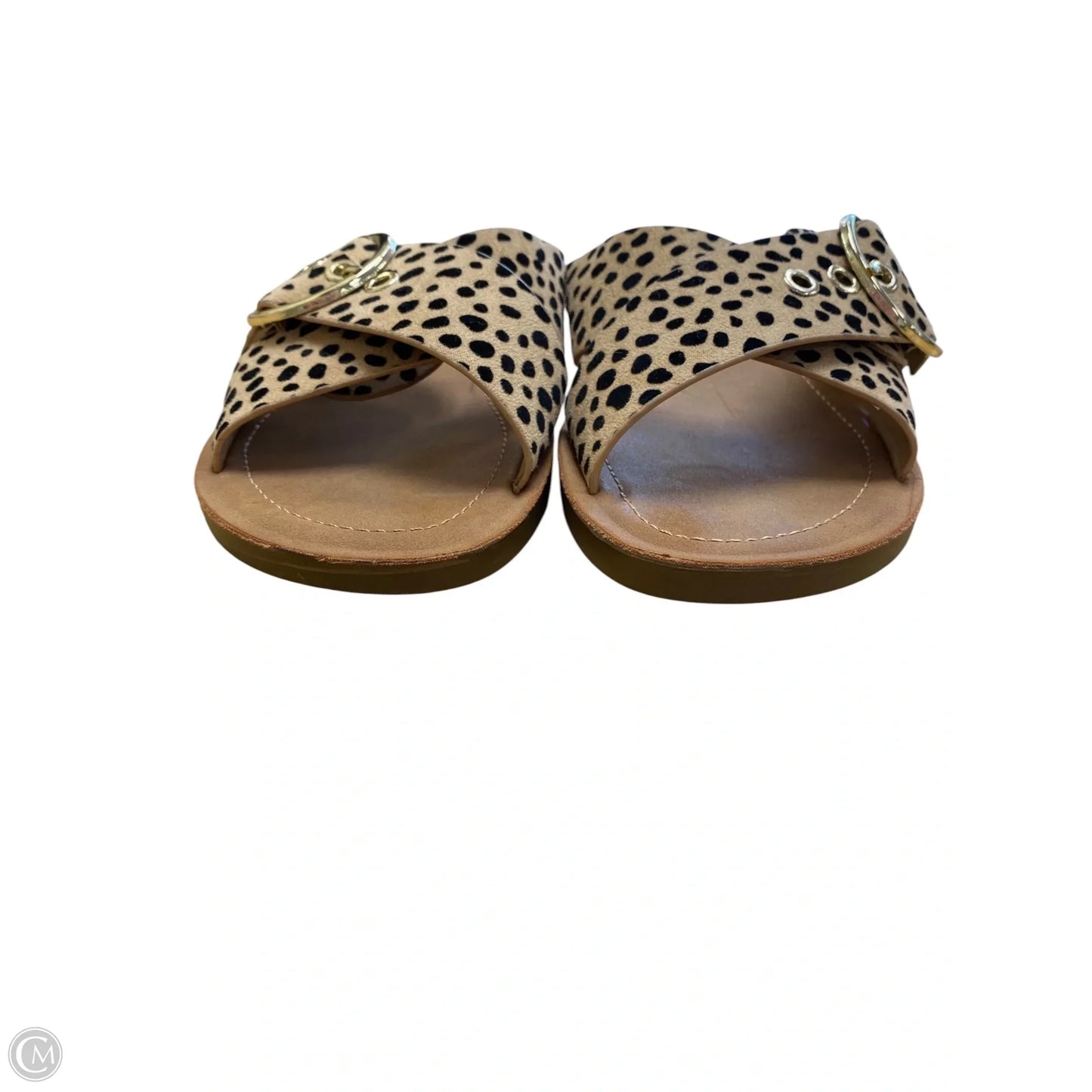 Shoes Flats By Soda In Animal Print, Size: 7.5
