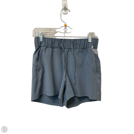 Athletic Shorts By Lululemon In Blue, Size: 4