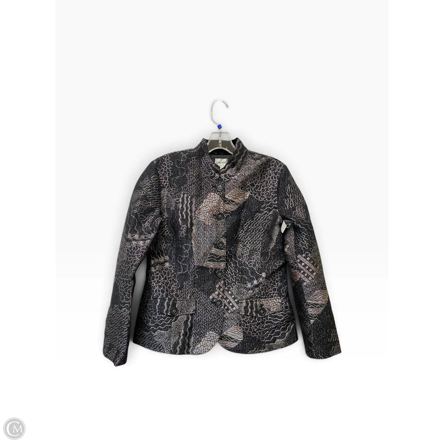 Blazer By Chicos In Black, Size: 0