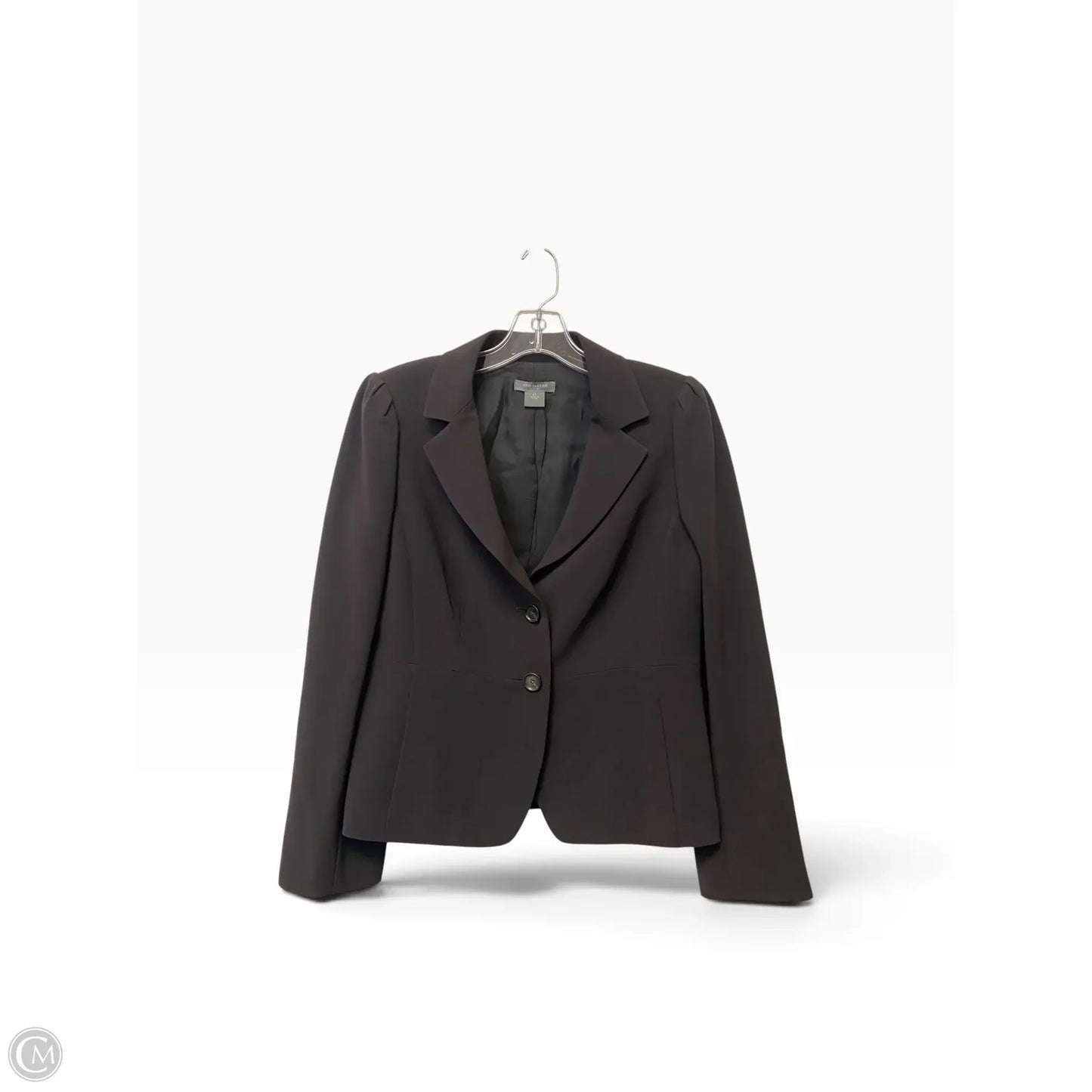 Blazer By Ann Taylor In Grey, Size: 8p