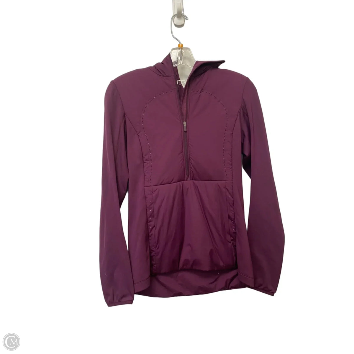 Athletic Jacket By Lululemon In Purple, Size: 4