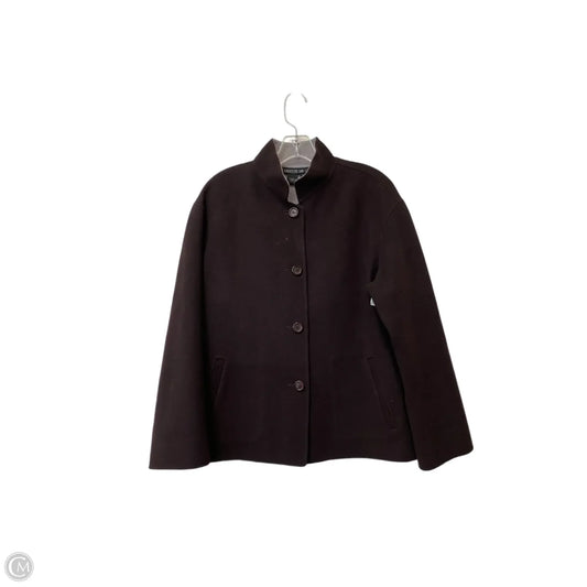 Jacket Designer By Lafayette 148 In Purple, Size: S