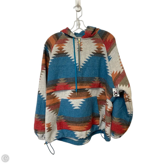 Sweatshirt Hoodie By Clothes Mentor In Multi-colored, Size: Xl