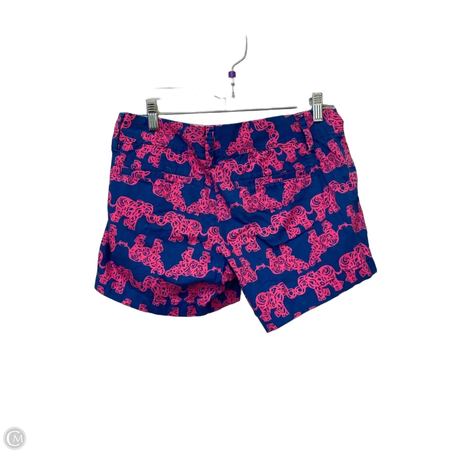 Shorts Designer By Lilly Pulitzer In Blue & Pink, Size: 2