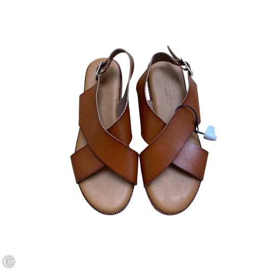 Sandals Flats By Cynthia Rowley In Brown, Size: 7.5