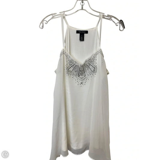Tank Top By White House Black Market In White, Size: M