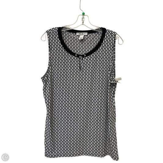 Tank Top By White House Black Market In Black, Size: L