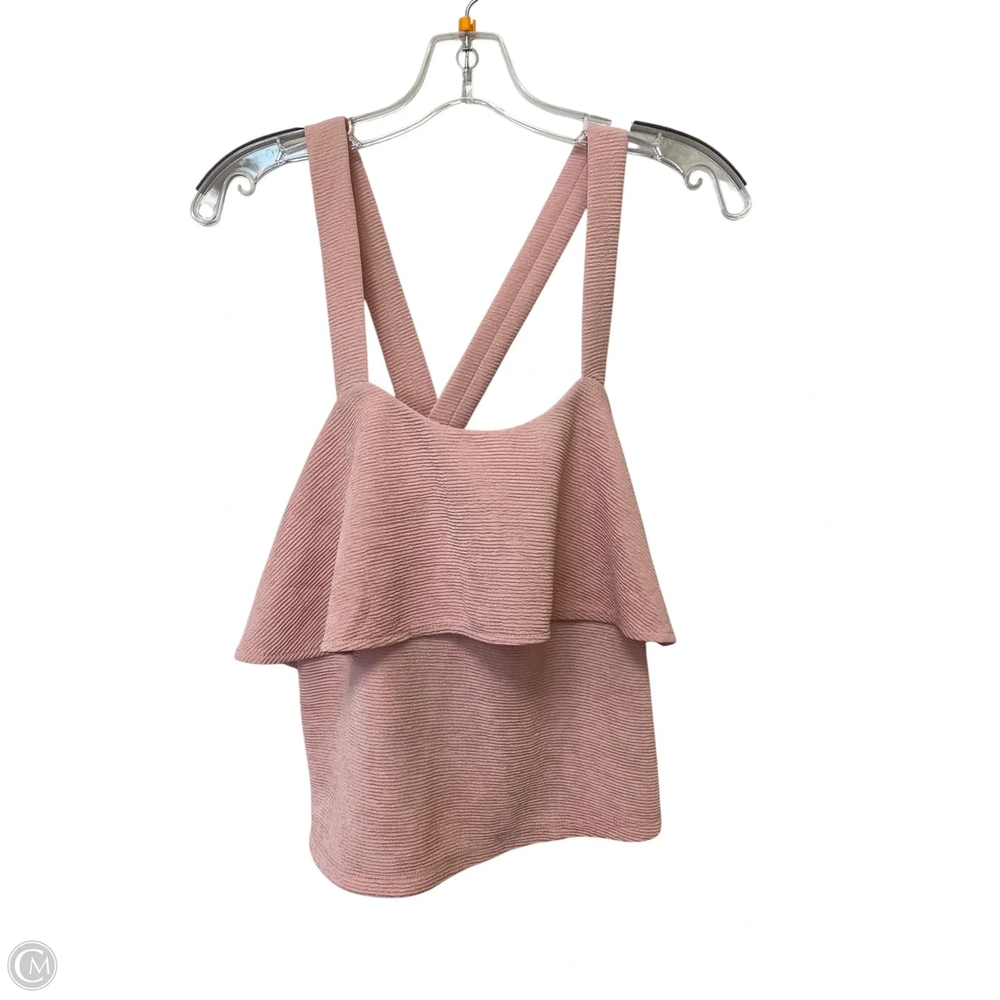 Top Sleeveless By Madewell In Pink, Size: S