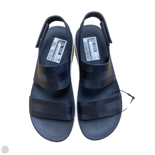 Sandals Heels Platform By Reef In Black, Size: 8