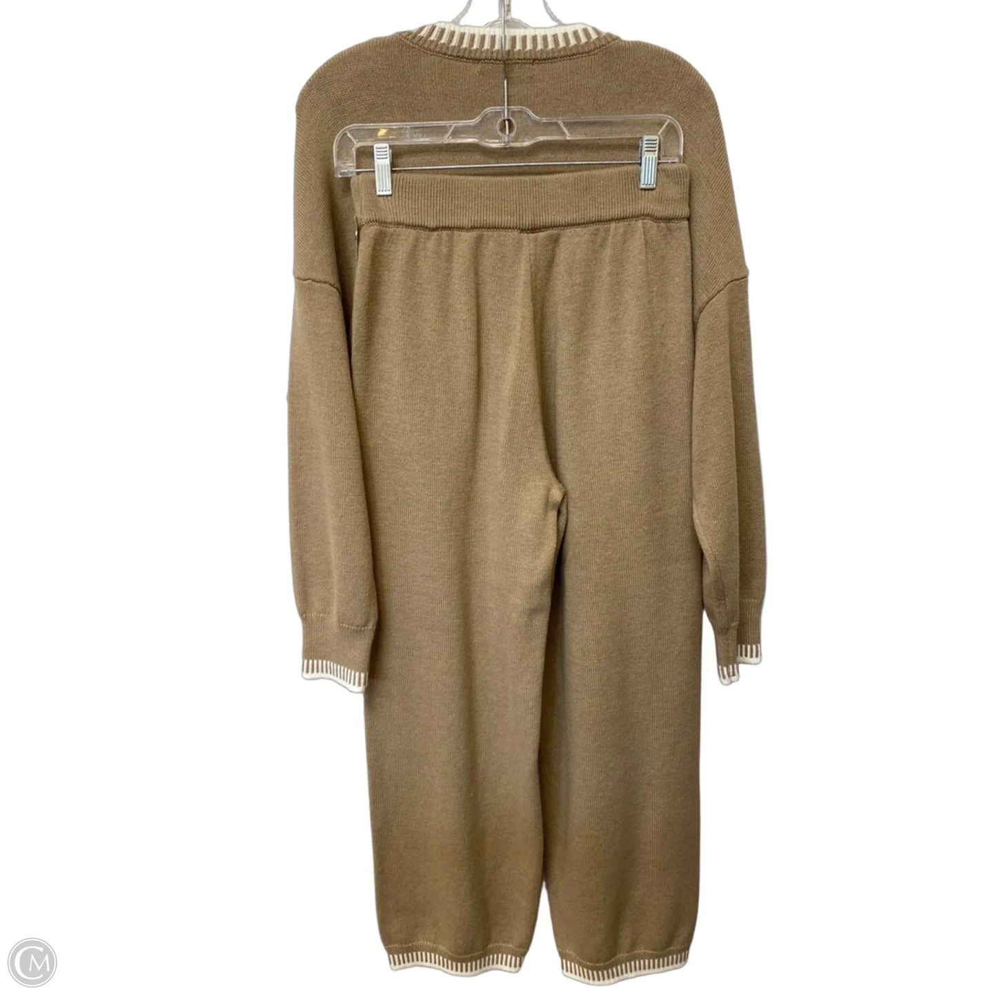 Pants Set 2pc By Prettygarden In Brown, Size: S