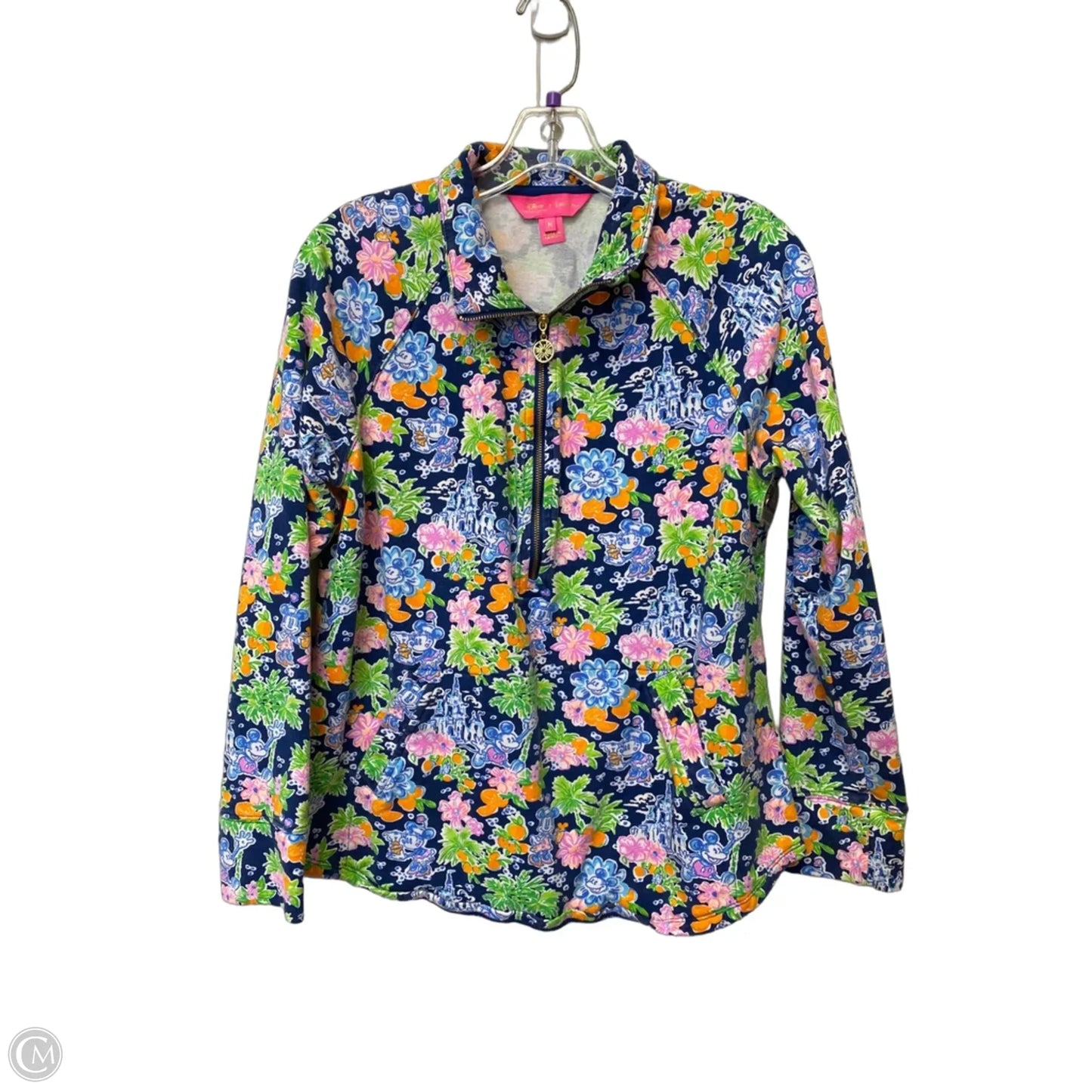 Jacket Designer By Lilly Pulitzer In Floral Print, Size: M