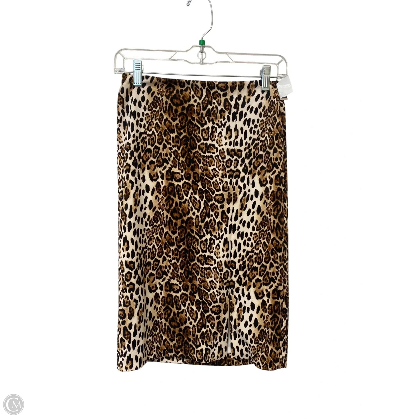 Top Long Sleeve By White House Black Market In Animal Print, Size: 0