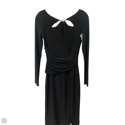 Dress Casual Midi By White House Black Market In Black, Size: 0