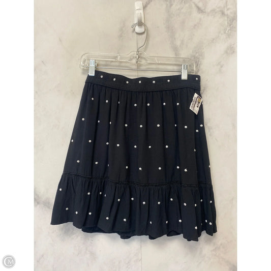 Skirt Mini & Short By Loft In Black, Size: M