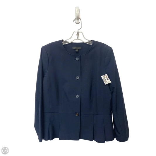 Blazer By Ann Taylor In Blue, Size: 8