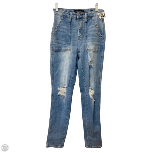 Jeans Boyfriend By Judy Blue In Blue Denim, Size: 4