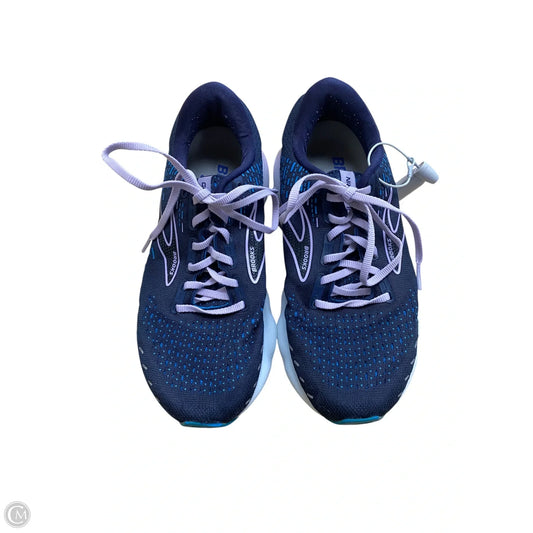 Shoes Athletic By Brooks In Blue, Size: 8.5