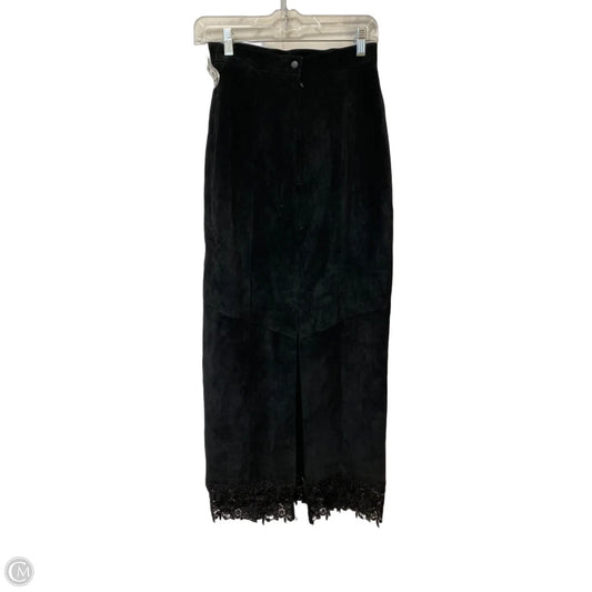 Skirt Maxi By Clothes Mentor In Black, Size: 6