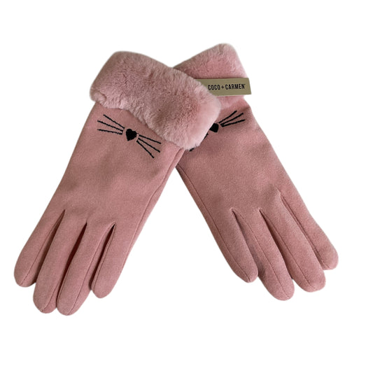 Gloves By Coco And Carmen In Pink