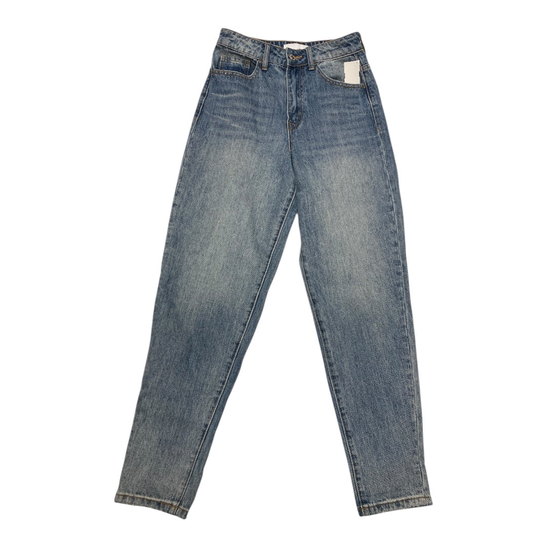 Jeans Straight By Vervet In Blue Denim, Size:0