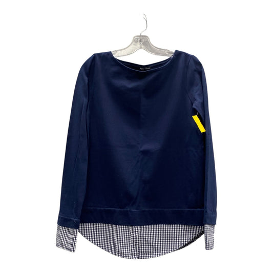 Top Ls By J. Crew In Navy, Size:Xs