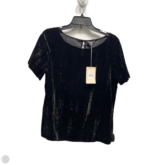 Top Short Sleeve By Not Your Daughters Jeans In Black, Size: S