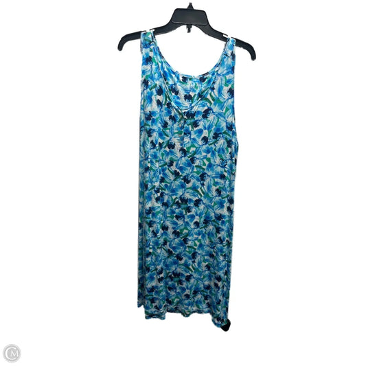 Dress Casual Short By Jockey In Blue & Green, Size: M
